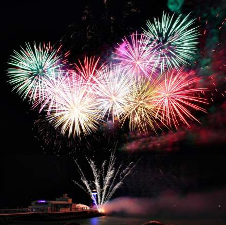 feu d'artifice 14 juillet