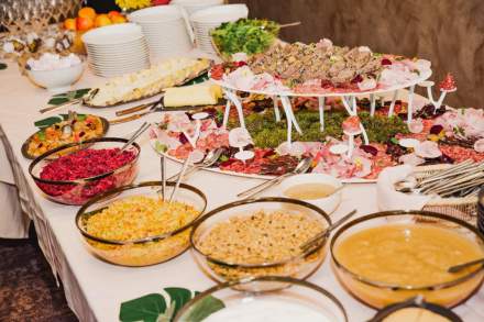 Buffet gastronomique brunch