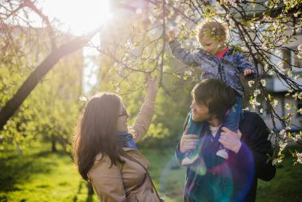 séjour en famille vacance avril