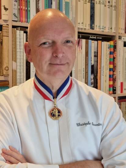 Chef Christophe Quantin, Meilleur Ouvirer de Frane.