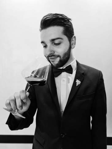 sommelier, wine list