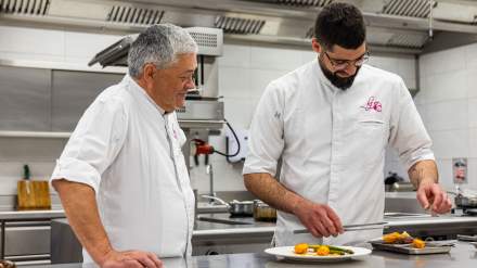 la table du haute jardin, Vosges Gerardmer gourmet restaurant, the chefs