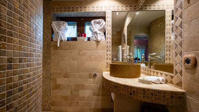 Salle de bain Hôtel Domaine du Haut Jardin 